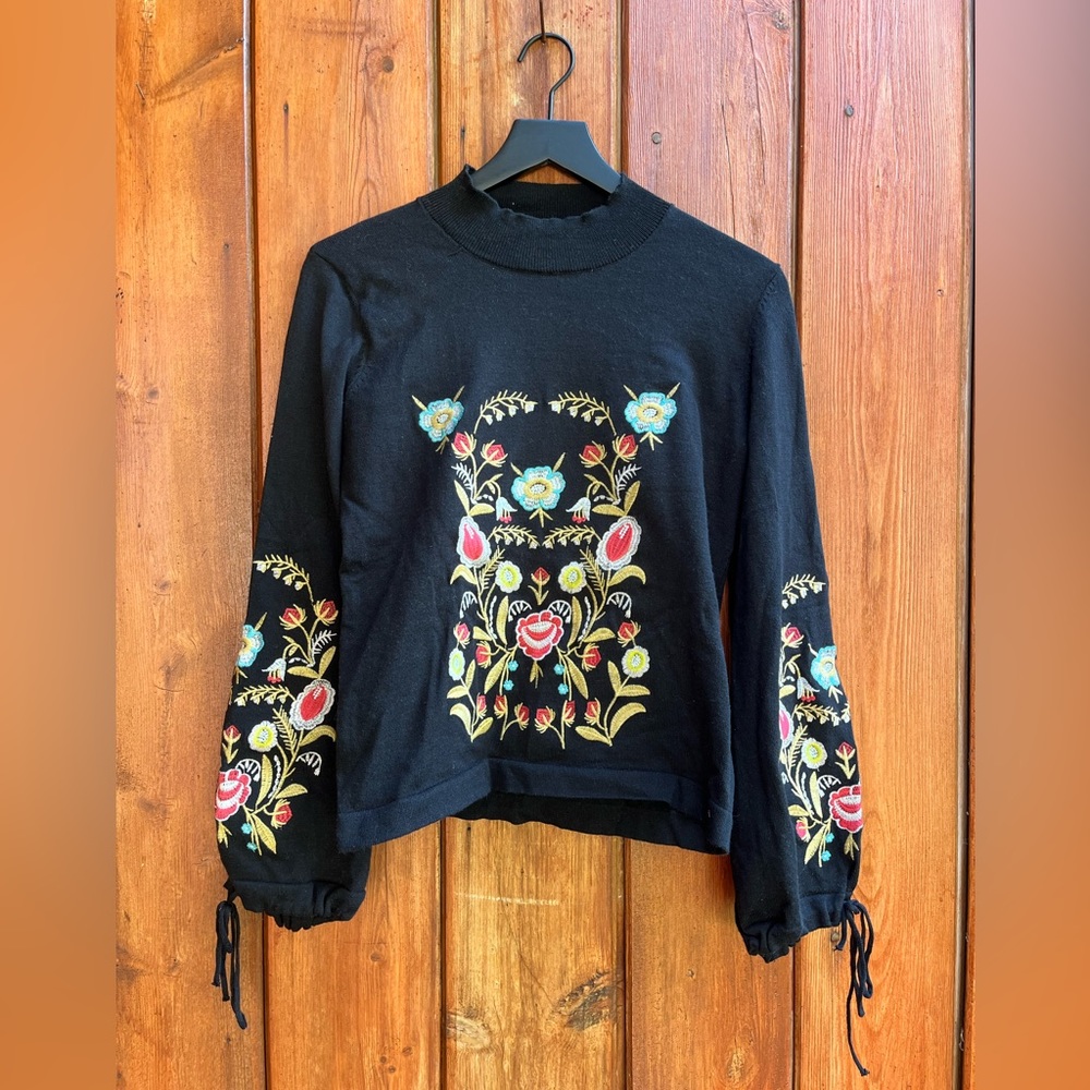 Trafaluc Collection| Black Print Shirt